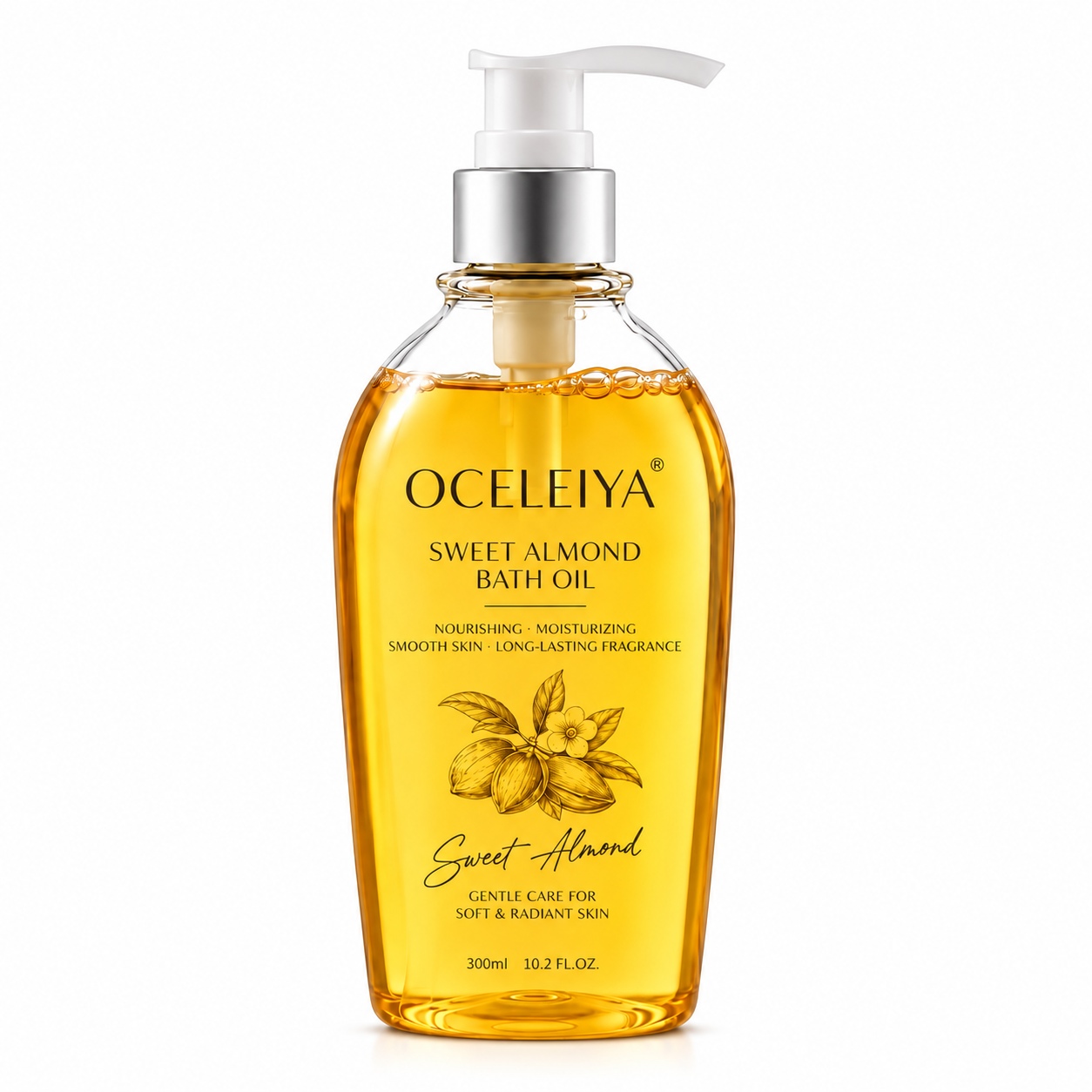 OCELEIYA Sweet Almond Bath Oil